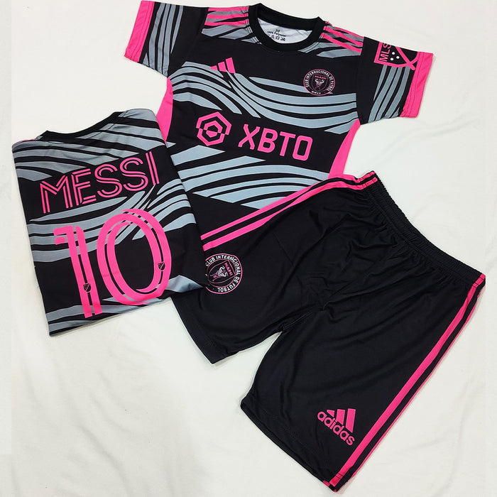 MESSI- Black Inter-Miami Football Kit ⚽