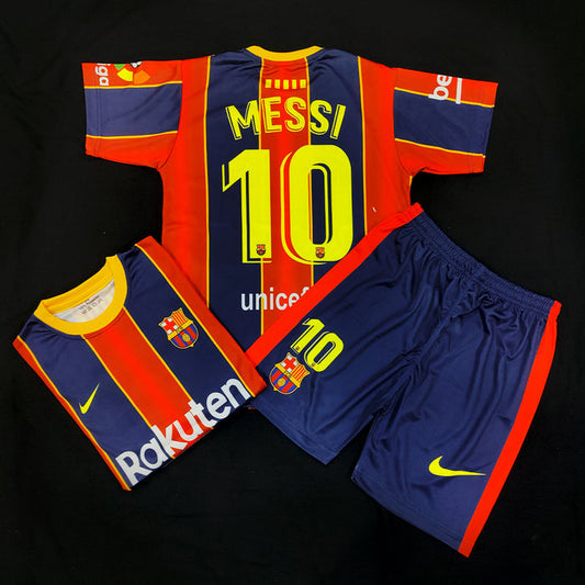 Messi - Barcelona 🇪🇸 - Vintage Football Kit - KIDS